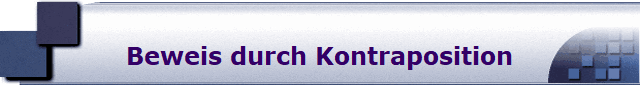 Beweis durch Kontraposition